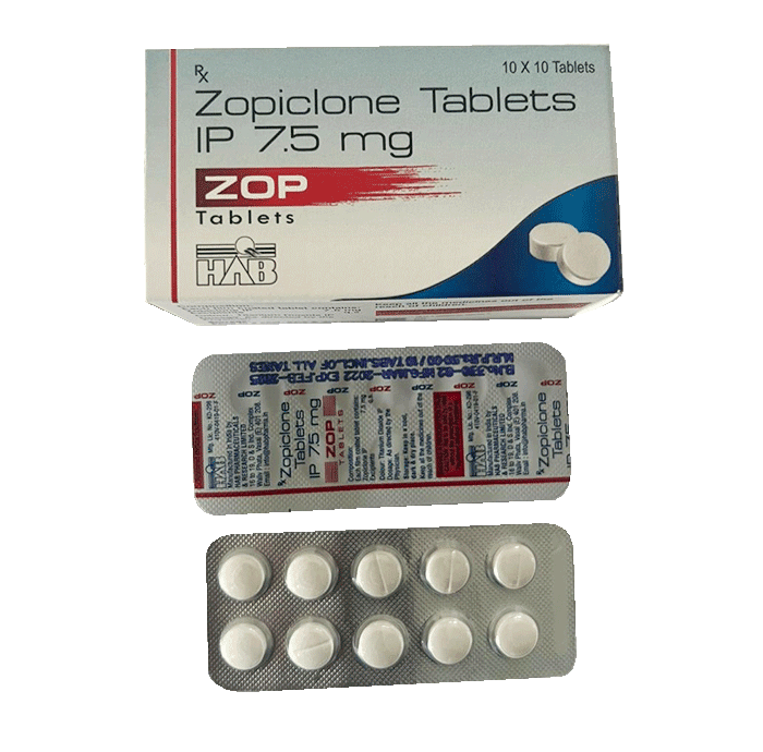 Zopiclone Tablets White